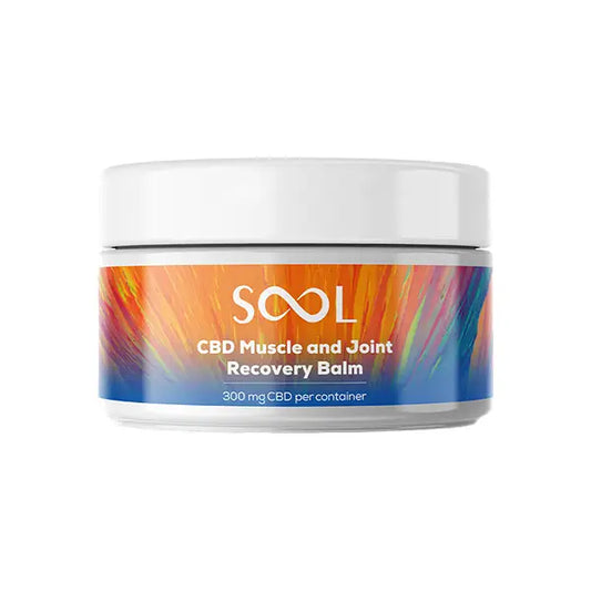 SOOL 300mg CBD Muscle & Joint Recovery Balm 50ml - CBD Products