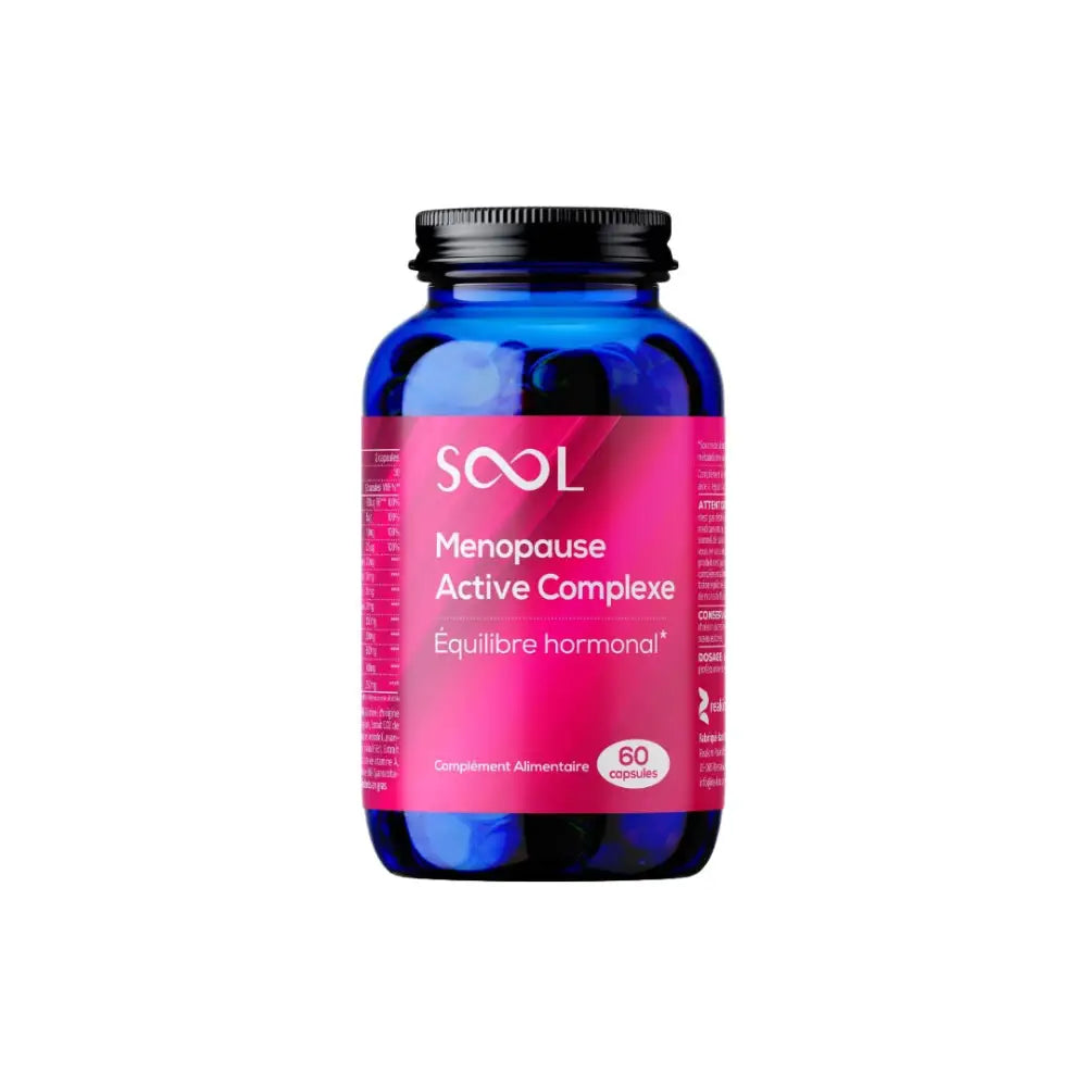 SOOL Menopause Active Complex Soft Gel Capsules - 60 Caps - Nootropics & Supplements