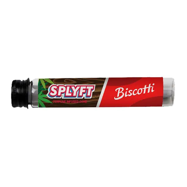 SPLYFT Cannabis Terpene Infused Hemp Blunt Cones – Biscotti - x1 - Smoking Products