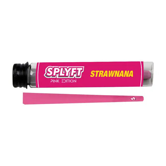 SPLYFT Pink Edition Cannabis Terpene Infused Cones – Strawnana - x1 - Smoking Products