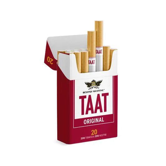 TAAT 500mg CBD Beyond Tobacco Original Smoking Sticks - Pack of 20 - Single Pack (20) - Smoking Products