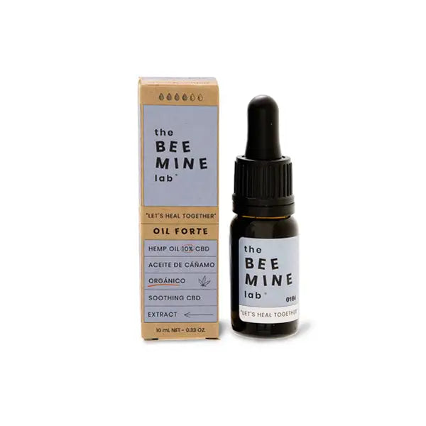 The Beemine Lab 10% 1000mg CBD Oil Forte + 10ml - CBD Products