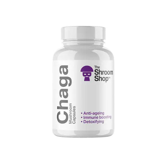 The Shroom Shop Chaga Mushroom 45000mg Capsules - 90 Caps - CBD Products