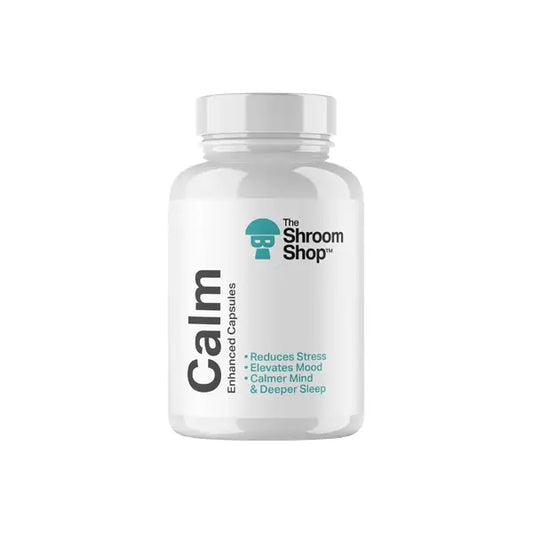 The Shroom Shop Enhanced Calm 67500mg Capsules - 90 Caps - CBD Products