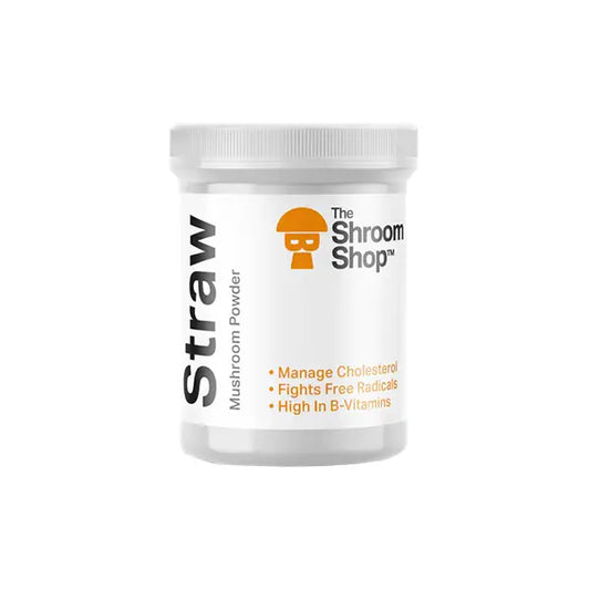The Shroom Shop Straw Mushroom 90000mg Powder - Nootropics & Supplements
