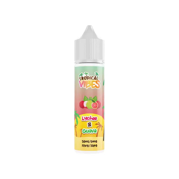 Tropical Vibes 50ml Shortfill 0mg (70VG/30PG) - Vaping Products