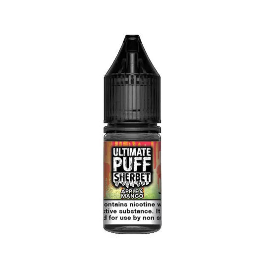 Ultimate Puff 50/50 3mg 10ml E-liquid (50VG/50PG) - Sherbet - Apple & Mango - Vaping Products