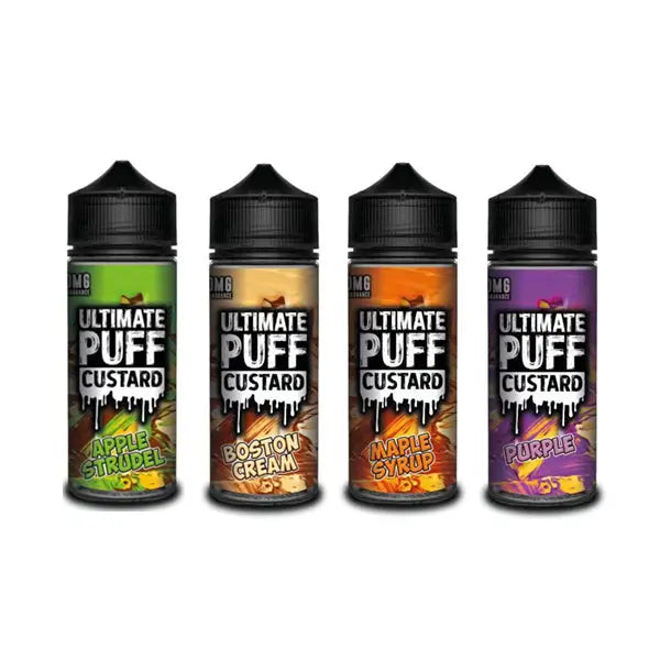 Ultimate Puff Custard 0mg 100ml Shortfill (70VG/30PG) - Vaping Products