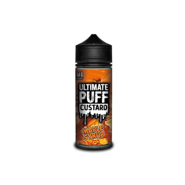 Ultimate Puff Custard 0mg 100ml Shortfill (70VG/30PG) - Vaping Products