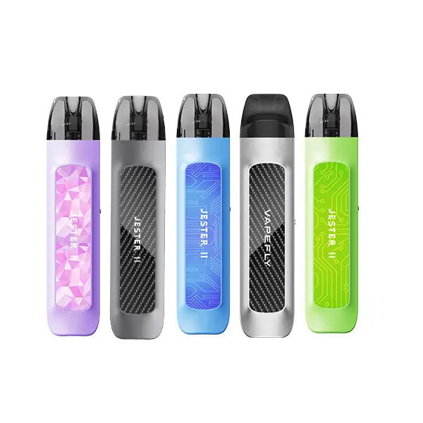 Vapefly Jester II Pod System Kit Silver Fulfilment