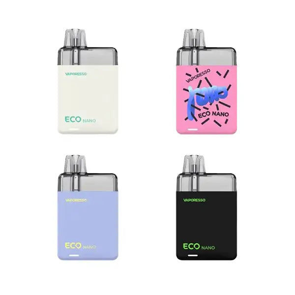 Vaporesso Eco Nano 16W Pod Vape Kit - Peach Pink - Vaping Products