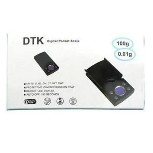 Vapouron DTK Digital Pocket Scale - 0.01g - 100g (DTK-100 VP) - Smoking Products