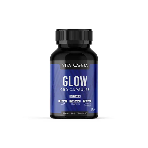 Vita Canna 1000mg Broad Spectrum Functional CBD Vegan Capsules 50 Caps CBD Products