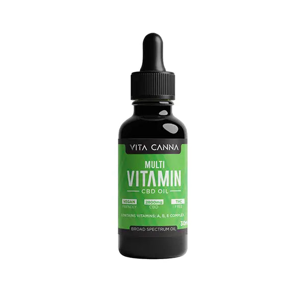 Vita Canna 2800mg Broad Spectrum Functional CBD C8 MCT Oil - 30ml - CBD Products