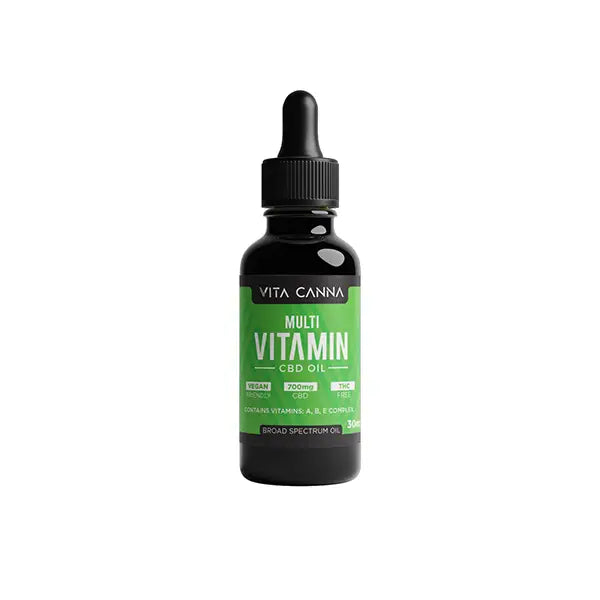 Vita Canna 700mg Broad Spectrum Functional CBD C8 MCT Oil - 30ml - CBD Products