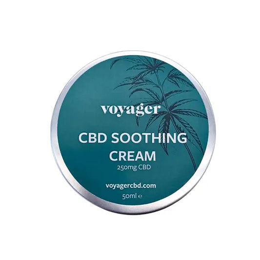 Voyager 250mg CBD Soothing Cream - 50ml - CBD Products