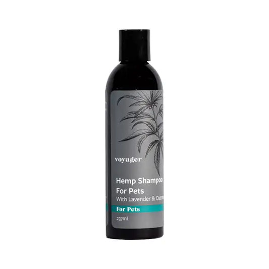 Voyager Pets Lavender & Oatmeal Hemp Shampoo - 273ml - CBD Products