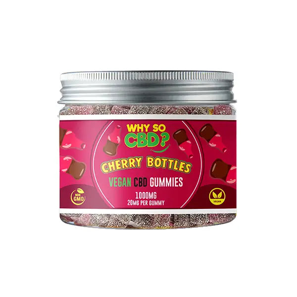 Why So CBD? 1000mg Broad Spectrum CBD Small Vegan Gummies - 11 Flavours - CBD Products