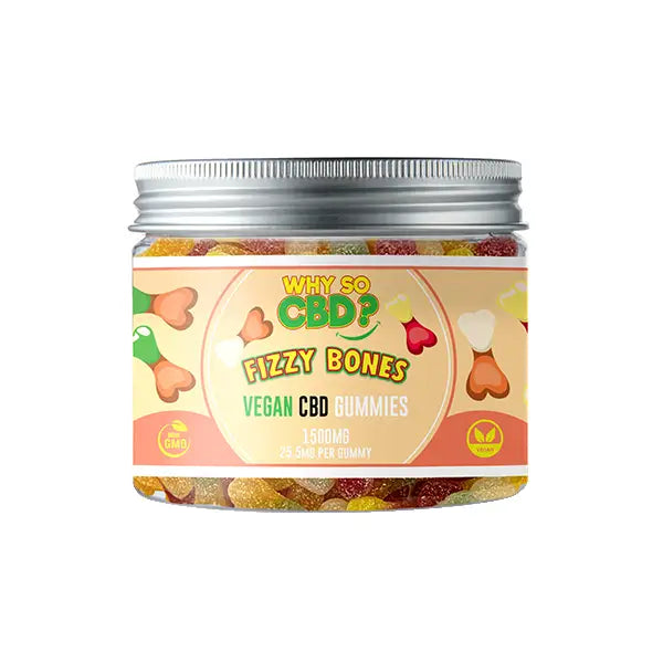 Why So CBD? 1500mg Broad Spectrum CBD Small Vegan Gummies - 11 Flavours - CBD Products