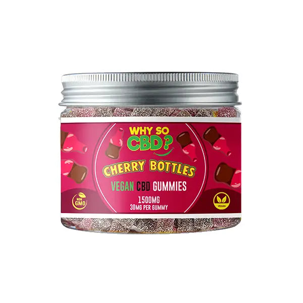 Why So CBD? 1500mg Broad Spectrum CBD Small Vegan Gummies - 11 Flavours - CBD Products