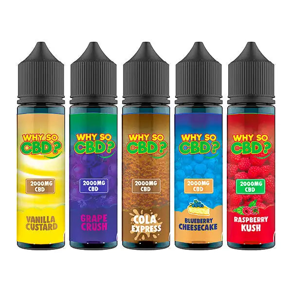 Why So CBD? 2000mg Full Spectrum CBD E-liquid 60ml - CBD Products