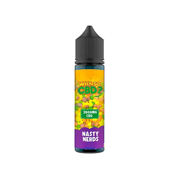 Why So CBD? 2000mg Full Spectrum CBD E-liquid 60ml - CBD Products