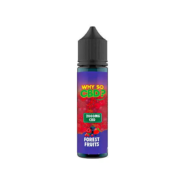 Why So CBD? 2000mg Full Spectrum CBD E-liquid 60ml - CBD Products