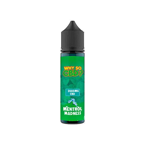 Why So CBD? 2000mg Full Spectrum CBD E-liquid 60ml - CBD Products