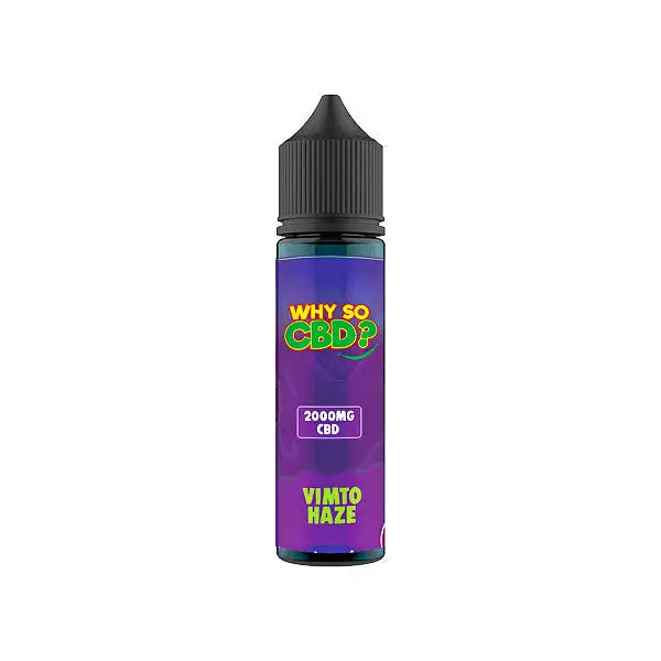 Why So CBD? 2000mg Full Spectrum CBD E-liquid 60ml - CBD Products
