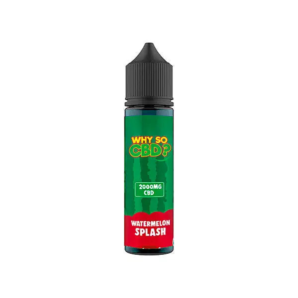 Why So CBD? 2000mg Full Spectrum CBD E-liquid 60ml - CBD Products