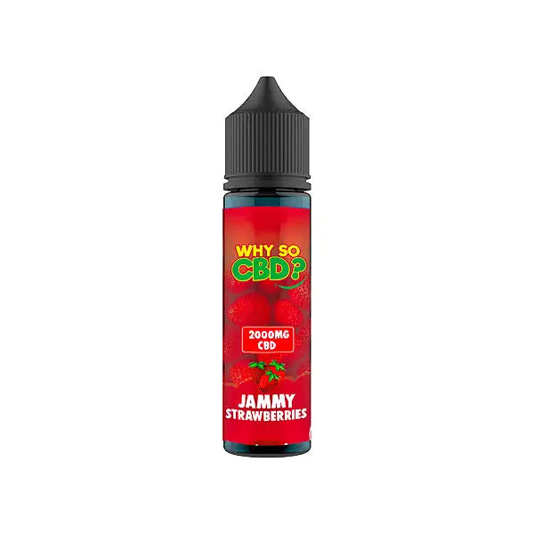 Why So CBD? 2000mg Full Spectrum CBD E-liquid 60ml - CBD Products