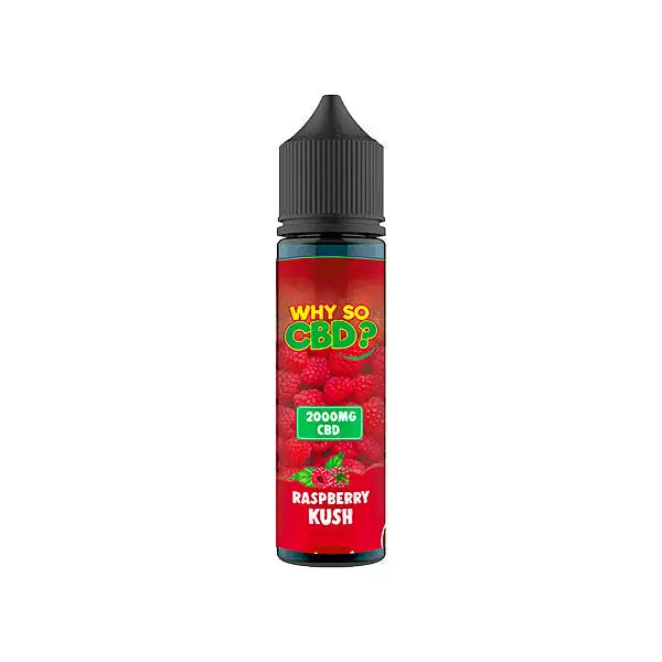 Why So CBD? 2000mg Full Spectrum CBD E-liquid 60ml - CBD Products