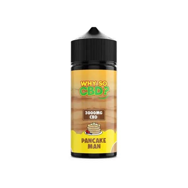 Why So CBD? 3000mg Full Spectrum CBD E-liquid 120ml - CBD Products