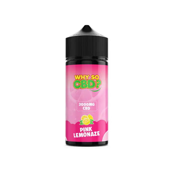 Why So CBD? 3000mg Full Spectrum CBD E-liquid 120ml - CBD Products