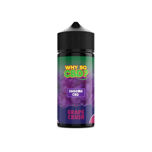 Why So CBD? 3000mg Full Spectrum CBD E-liquid 120ml - CBD Products
