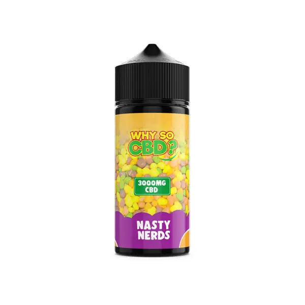 Why So CBD? 3000mg Full Spectrum CBD E-liquid 120ml - CBD Products