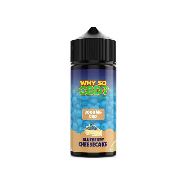 Why So CBD? 3000mg Full Spectrum CBD E-liquid 120ml - CBD Products