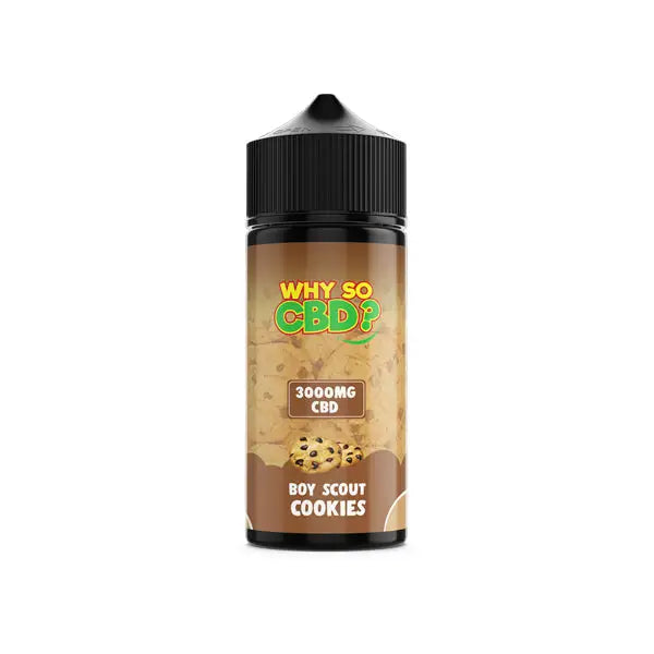 Why So CBD? 3000mg Full Spectrum CBD E-liquid 120ml - CBD Products