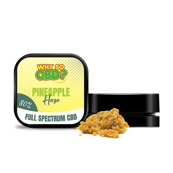Why So CBD? 80% Full Spectrum CBD Crumble 1g CBD Products