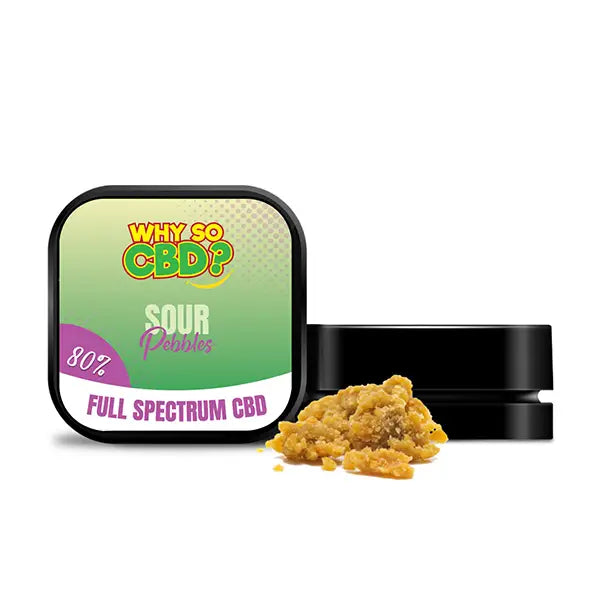 Why So CBD? 80% Full Spectrum CBD Crumble 1g - CBD Products