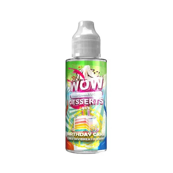 Wow That’s What I Call Desserts 100ml Shortfill 0mg (70VG/30PG) Vaping Products