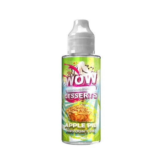 Wow That’s What I Call Desserts 100ml Shortfill 0mg (70VG/30PG) - Apple Pie - Vaping Products