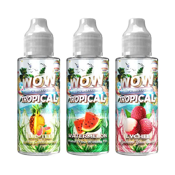 Wow That’s What I Call Tropical 100ml Shortfill 0mg (70VG/30PG) - Vaping Products