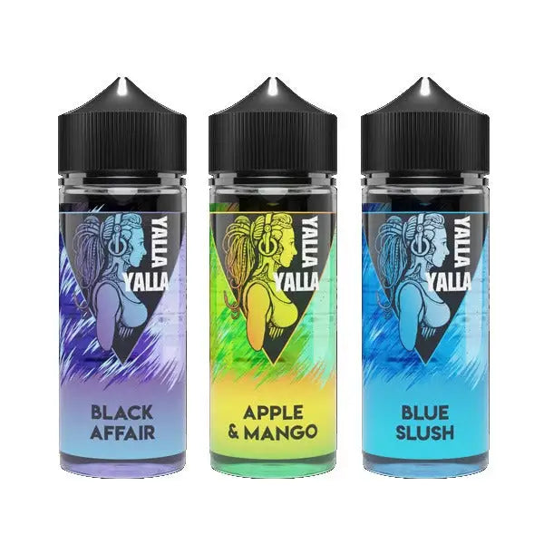 Yalla Yalla 100ml Shortfill 0mg (70VG/30PG) - Vaping Products