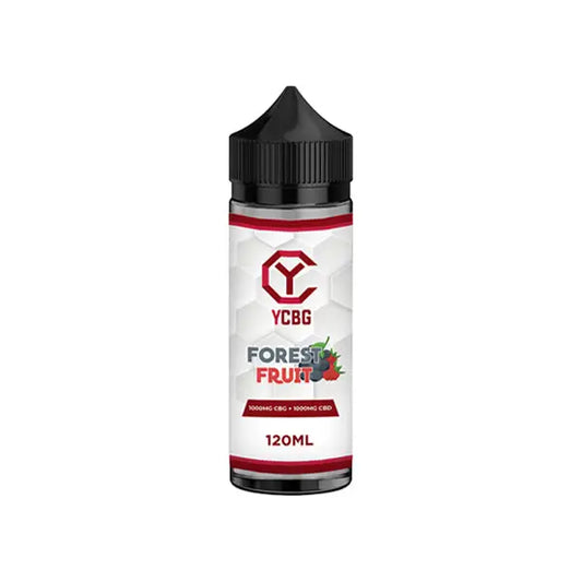 yCBG 1000mg CBD + 1000mg CBG E-liquid 120ml (BUY 1 GET 1 FREE) - Forest Fruit - Vaping Products