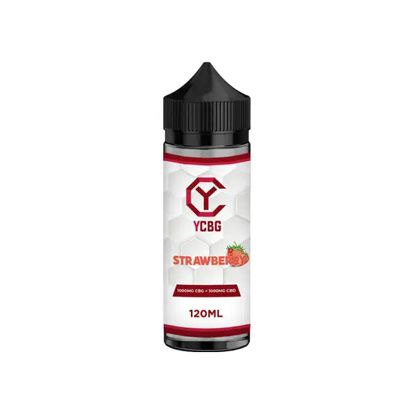 yCBG 1000mg CBD + 1000mg CBG E-liquid 120ml (BUY 1 GET 1 FREE) - Vaping Products