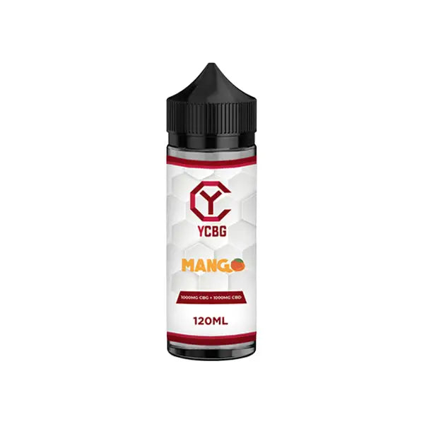 yCBG 1000mg CBD + 1000mg CBG E-liquid 120ml (BUY 1 GET 1 FREE) - Vaping Products