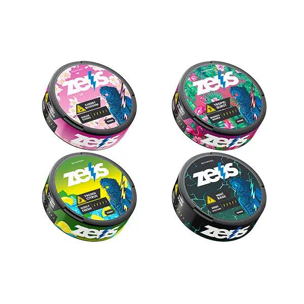 Zeus 50mg Extra Strong Nicotine Pouches - 20 Pouches - Smoking Products