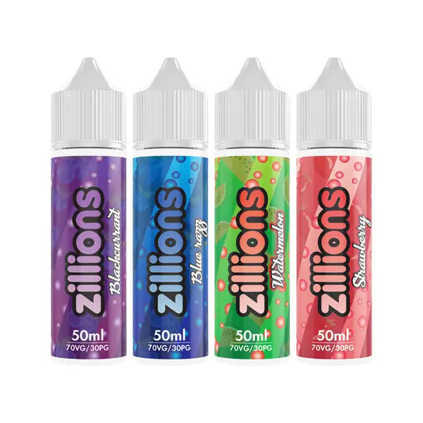 Zillions 50ml Shortfill 0mg (70VG/30PG) - Vaping Products