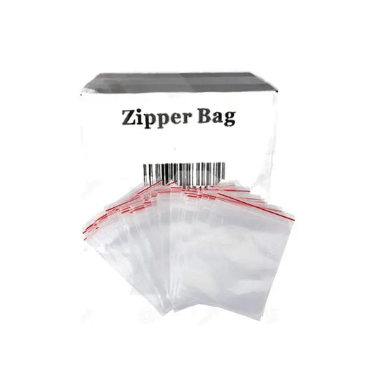 Zipper Branded 2 x 2A Clear Bags - Smoking Products